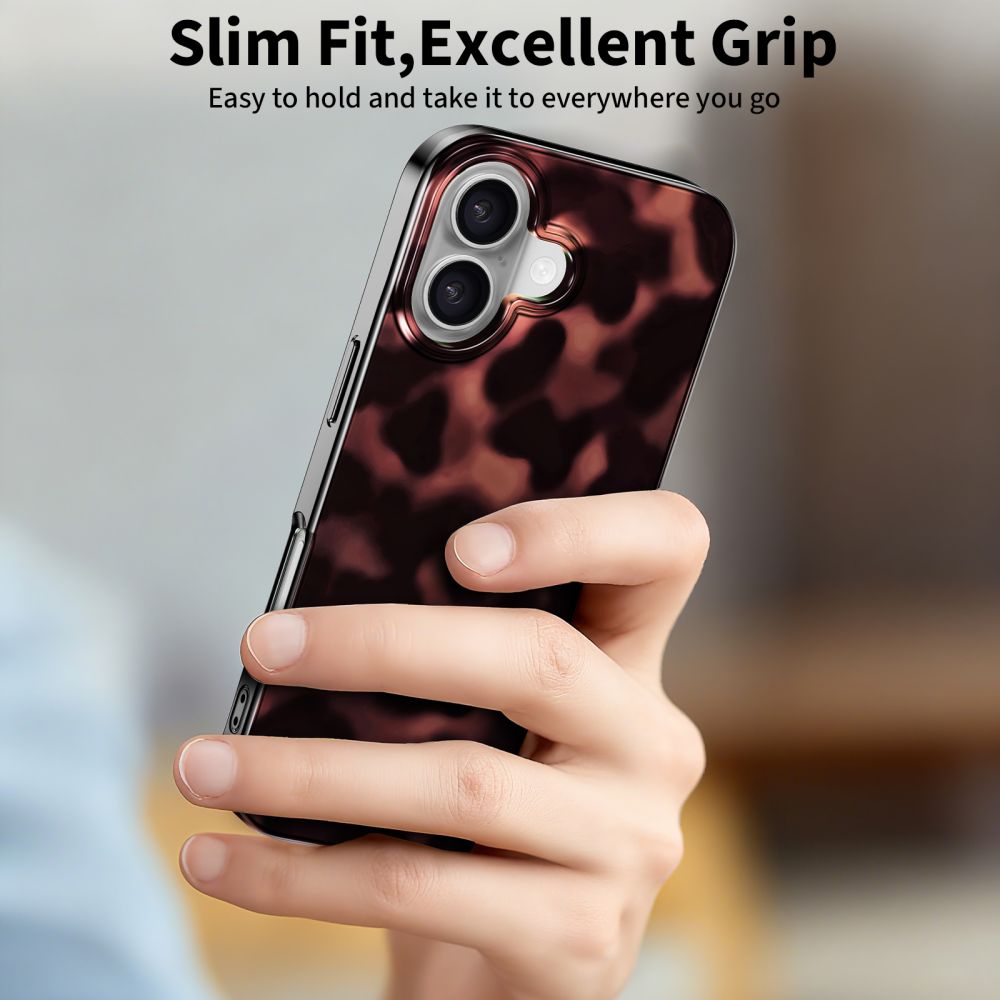 Tech-Protect Lamano MagSafe fodtøj til iPhone 16 - sort og rød