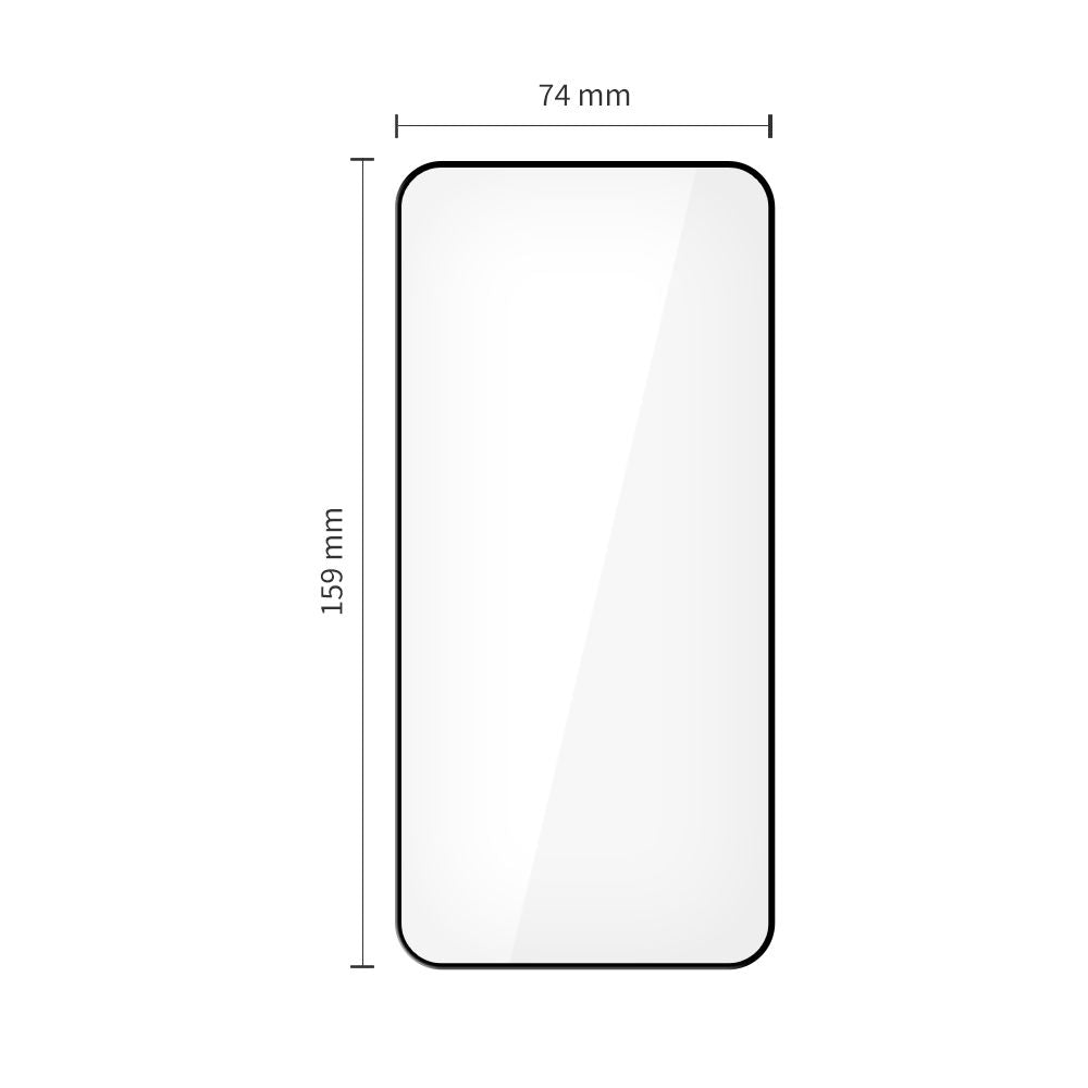 Tech-Protect Glass Fit+ 2-pakke hærdet glas til Xiaomi 15T / 15T Pro - sort