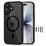 Tech-Protect Magpeak Magsafe CC Case til iPhone 17 - Clear Black