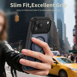 Tech-Protect Magpeak Magsafe CC Case til iPhone 17 Pro - klar sort