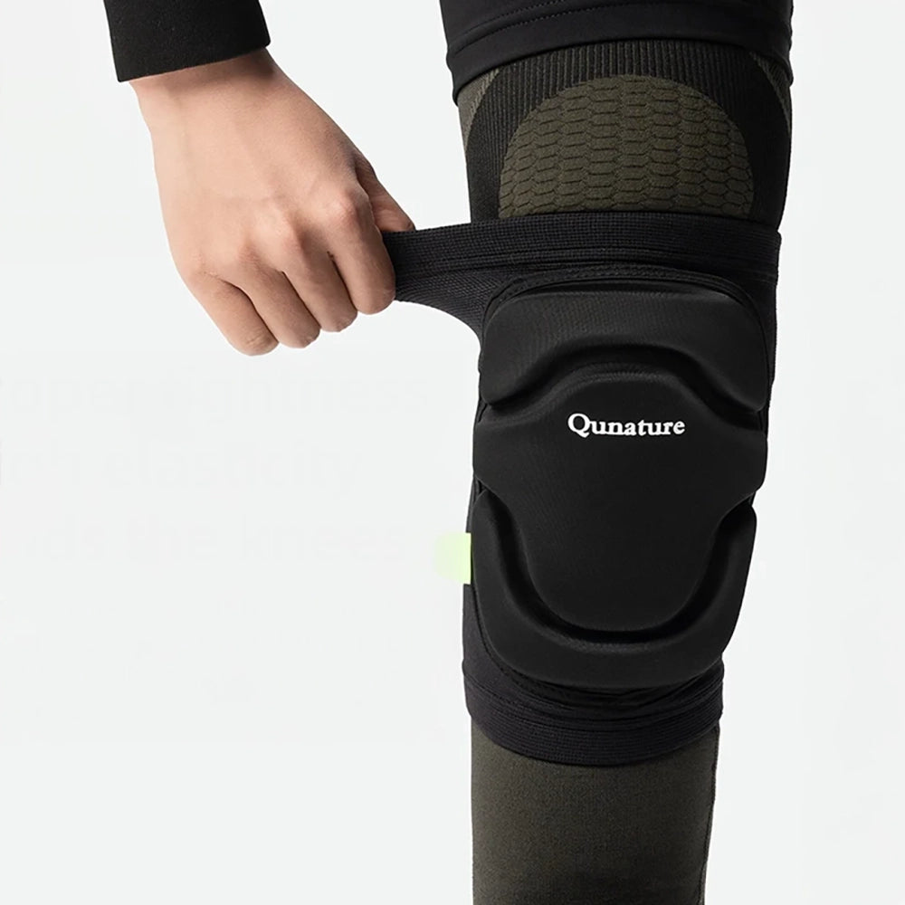 Qunature 2205000103 Ski Knee Pads størrelse L - sort