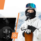 Qunature 13230023010 ski balaclava cykel motorcykel balaklava størrelse M - sort