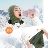 Qunature 13230023015 ski balaclava cykel motorcykel balaklava størrelse L - grøn