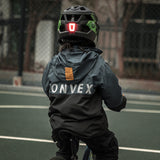 Rockbros TS-61 10110061003 Children's Bike Helmet with Detachable Chin Size S (48-54) - Green