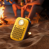 Joyroom Maya JR-MS03 bærbar Bluetooth-højttaler med indbygget lommelygte, resistent - gul