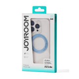 Joyroom JR-16JL6 Case til iPhone 16 Pro Max Ultra-Thin MagSafe Kompatibel med 360° Ring Stand - Blå