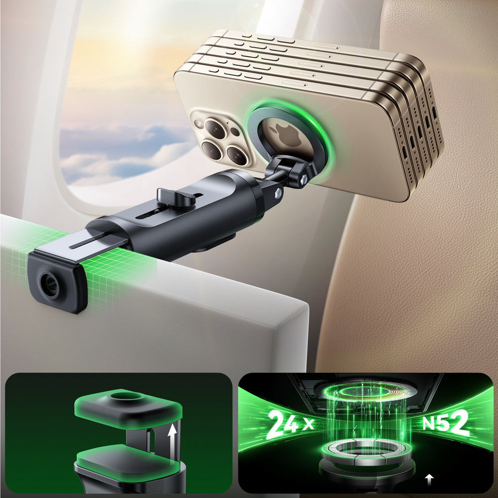 Joyroom JR-ZS509 MagSafe Kompatibel Selfie Stick med Bluetooth - sort