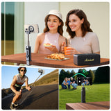 Joyroom JR-ZS509 MagSafe Kompatibel Selfie Stick med Bluetooth - sort