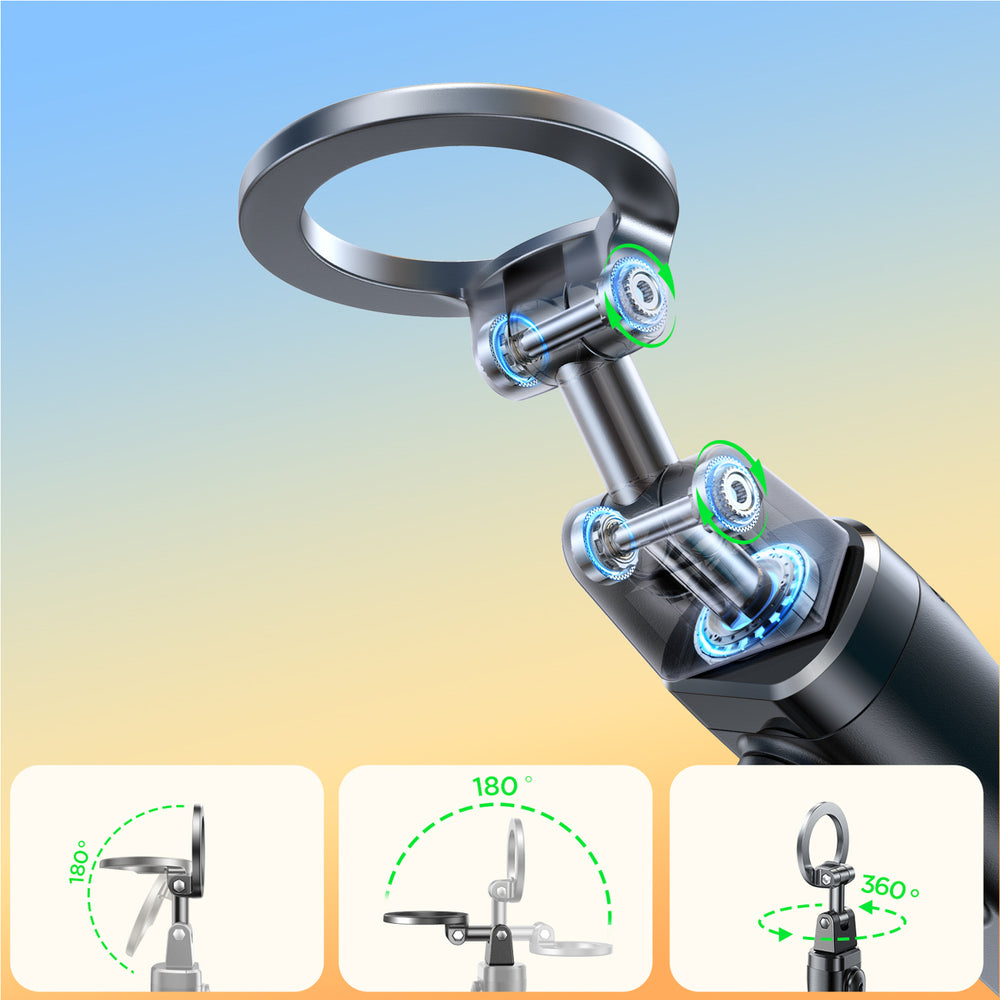 Joyroom JR-ZS509 MagSafe Kompatibel Selfie Stick med Bluetooth - sort