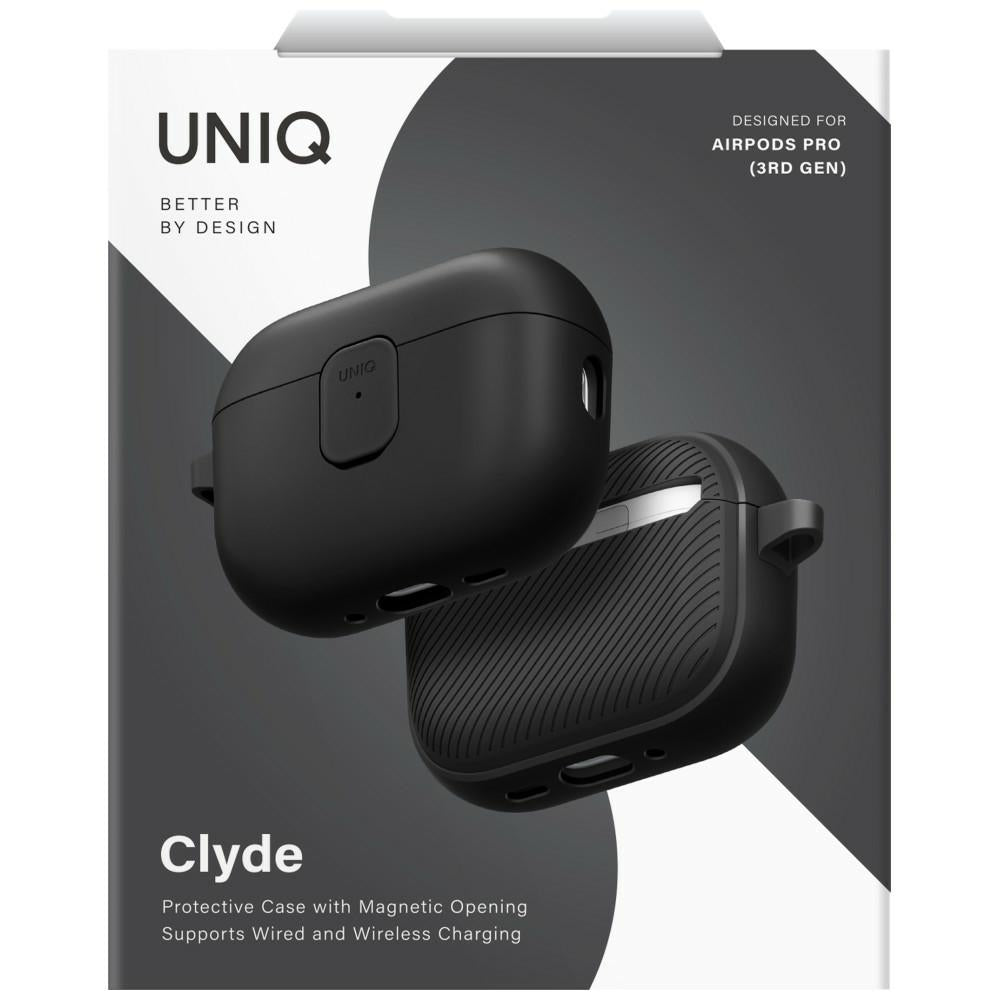 Uniq Clyde Case for AirPods Pro 3 - Black and Gray