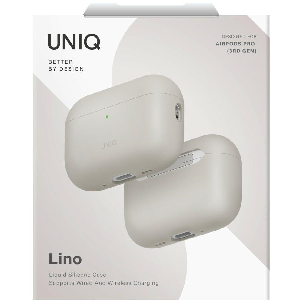 Uniq Lino Silicone Case til AirPods Pro - Beige