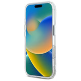 Karl Lagerfeld IML Metal Karl&Choupette Head MagSafe Case til iPhone 16 Pro - Hvid