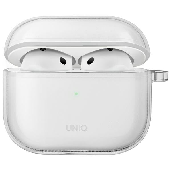 Uniq Glase AirPods 4 Case - gennemsigtig