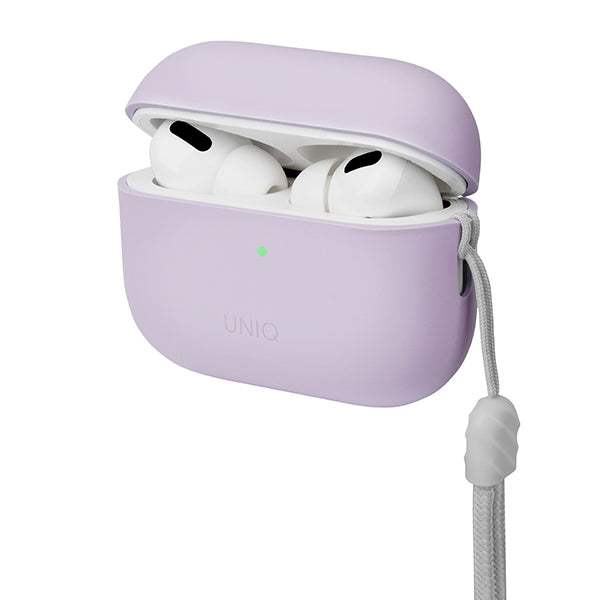 Uniq Lino Silicone AirPods Pro 2 Case - lilla