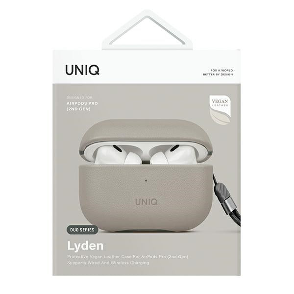Uniq Lyden DS AirPods Pro 2 Case - Beige-grøn