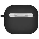 Uniq Nexo AirPods 4 + Ørehooks Silikonhylster - sort