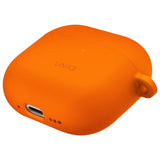 Uniq Nexo AirPods 4 + Ear Hooks Silicone-kasse - orange