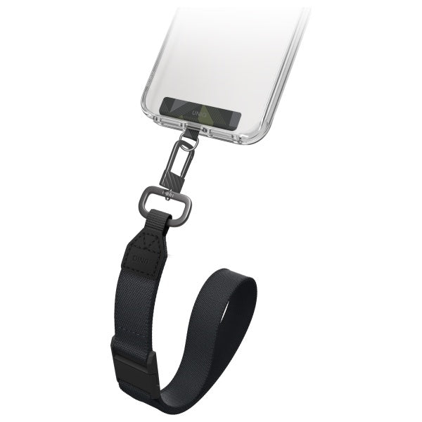 Uniq Vista 2-i-1 telefon lanyard - grøn og sort