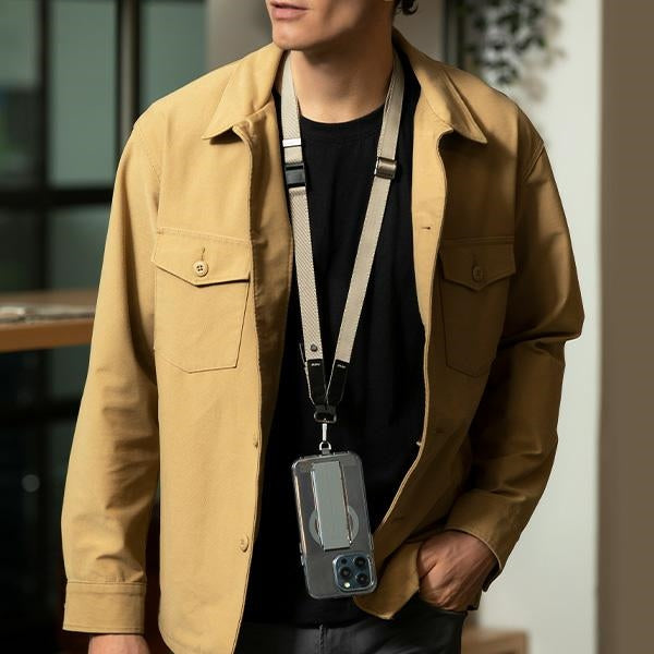 Uniq Vista 2-i-1 telefonbånd - beige