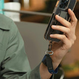 Uniq Vista universal 2-in-1 phone lanyard - black