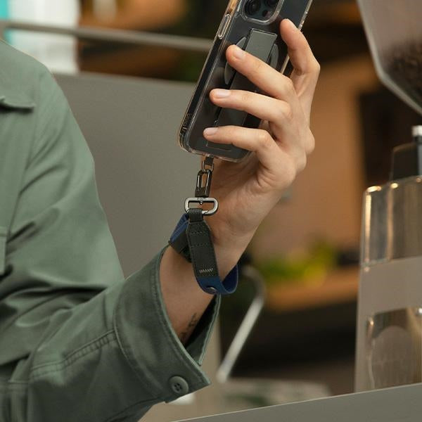 Uniq Vista 2-i-1-telefonstreng - grøn