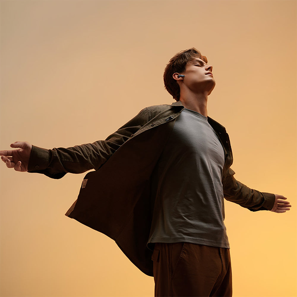 Baseus Bowie M2s Ultra TWS trådløse in-ear hovedtelefoner med interaktiv skærm - sort