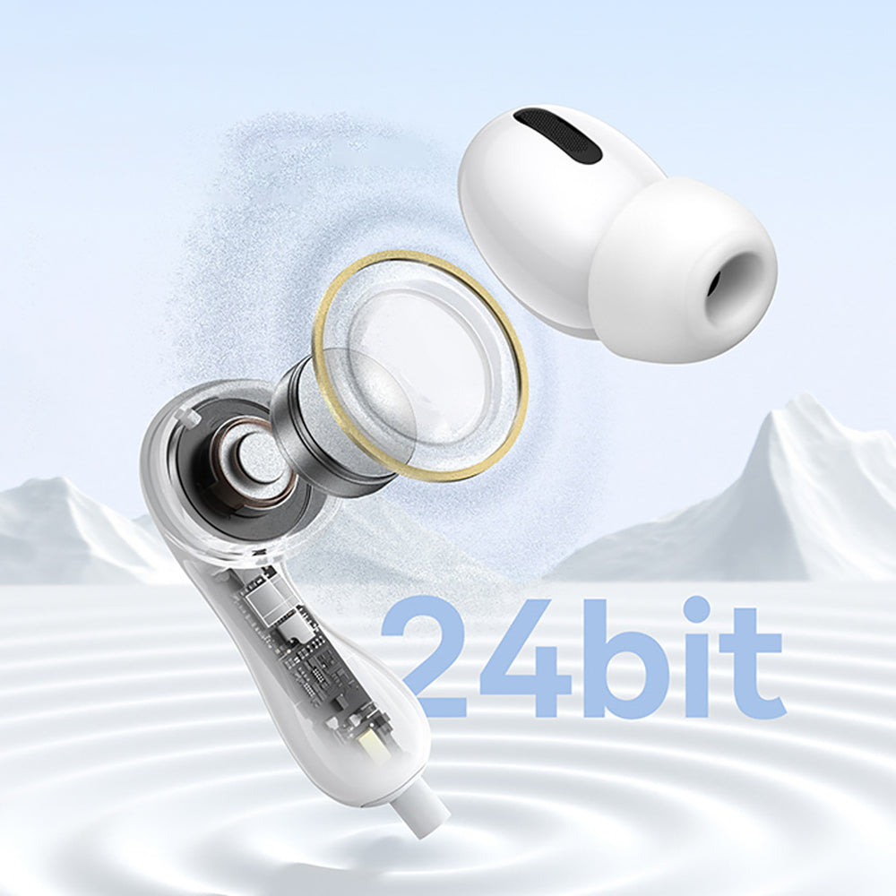 Baseus Encok CZ20 In-Ear Wired USB-C hovedtelefoner - hvid