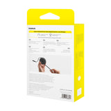 Baseus Free2Pull Mini 100W Retractable USB-C-kabel - USB-C 2m - sort