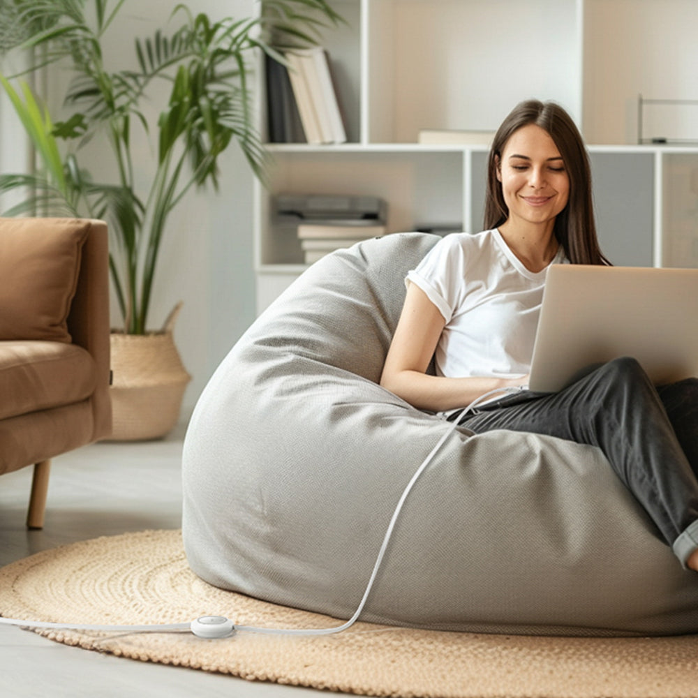 Baseus Free2Pull Mini 100W Retractable USB-C-kabel - USB-C 2m - hvid