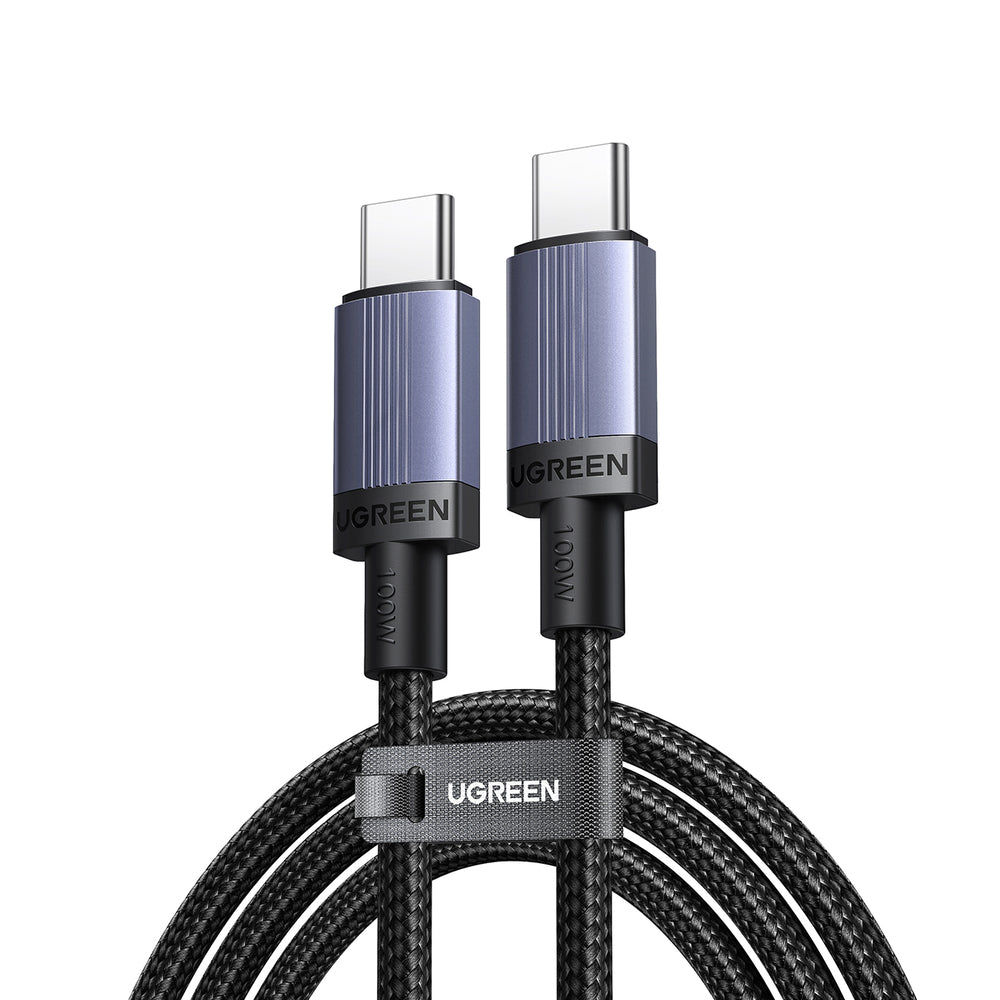 Ugreen USB-C til USB-C PD-kabel 100W 5A 2m - sort