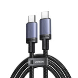 Ugreen USB-C til USB-C PD-kabel 100W 5A 2m - sort