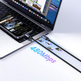 Ugreen USB-C til USB-C PD-kabel 100W 5A 2m - sort