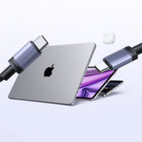 Ugreen USB-C til USB-C PD-kabel 100W 5A 2m - sort