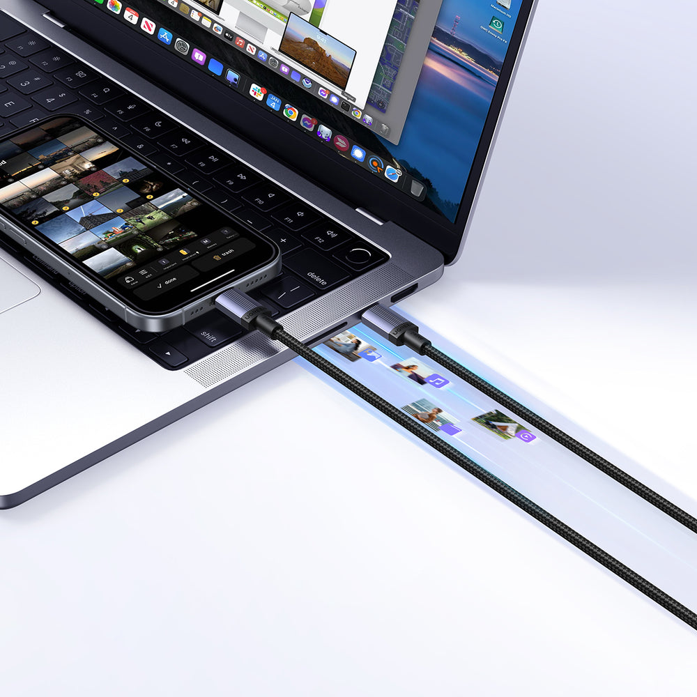 Ugreen USB-C til USB-C PD-kabel 240W 3m - sort