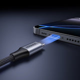 Ugreen 2in1 USB-C Cable - 2xUSB-C PD 140W 2m - sort