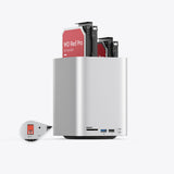 Orico MiniTower Docking Station with Hard Drive Bays for up to 56TB - Silver
