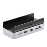 Orico MiniDock 10-in-1 Docking Station med SSD Hard Drive Bay - Silver