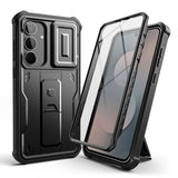 Tech-Protect Kevlar Cam+ Case til Samsung Galaxy S25 FE - sort