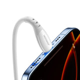Joyroom S-A59 Vibrant Series 60W USB-C - USB-C-kabel 1,2 m - hvid