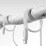 Joyroom S-A59 Vibrant Series 60W USB-C - USB-C-kabel 1,2 m - hvid