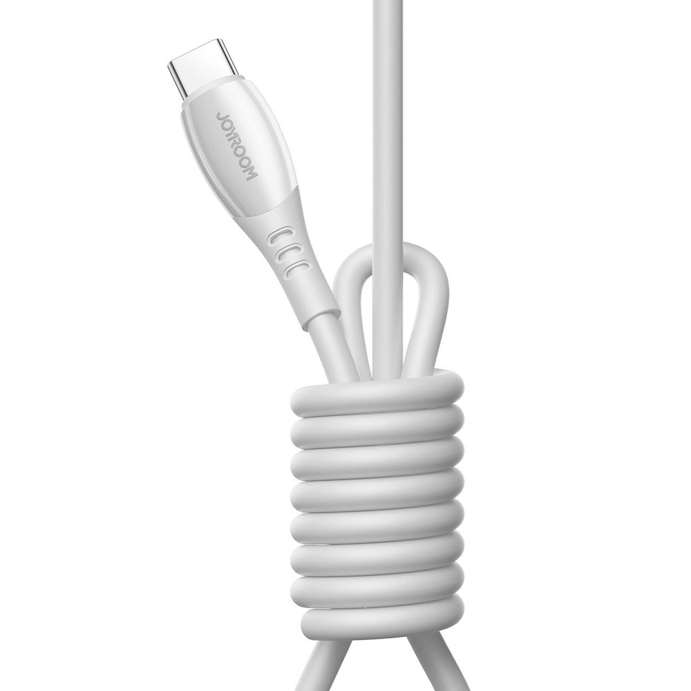 Joyroom S-A59 Vibrant Series 30W USB-C - Lightning kabel 1,2m - hvid