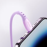 Joyroom S-A59 Vibrant Series 60W USB-C - USB-C-kabel 1,2 m - lilla
