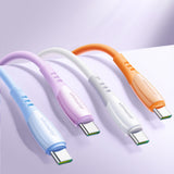 Joyroom S-A59 Vibrant Series 60W USB-C - USB-C-kabel 1,2 m - lilla