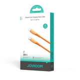 Joyroom S-A59 Vibrant Series 30W USB-C - Lightning kabel 1,2 m - orange