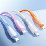 Joyroom S-A59 Vibrant Series 30W USB-C - Lightning kabel 1,2 m - blå