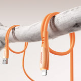 Joyroom S-A59 Vibrant Series 3A USB-A - Lightning kabel 1,2 m - orange