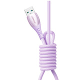 Joyroom S-A59 Vibrant Series 3A USB-A - Lightning kabel 1,2 m - lilla