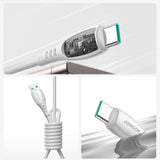 Joyroom S-A59 Vibrant Series 3A USB-A - USB-C cable 1.2m - white