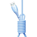 Joyroom S-A59 Vibrant Series 3A USB-A - USB-C kabel 1,2 m - blå