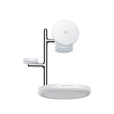 Joyroom JR-W23 Qi2 4-in-1 desktop charger with built-in inductive night light - white